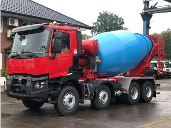 New Concrete mixer truck Renault C430 8x4 / EuroMix MTP  10m³ L: picture 1