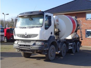 Concrete mixer truck Renault Kerax 410 8x4 / Mischer 9m³: picture 1
