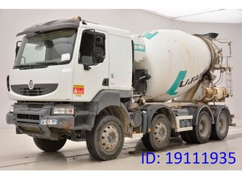 Concrete mixer truck Renault Kerax 410 DXi - 8x4: picture 1