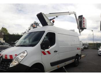 Truck mounted aerial platform Renault Master L2 H2 12.5m Klubb Boom lift van: picture 1