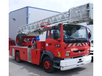 Truck mounted aerial platform Renault Midliner M180 Drehleiter Feuerwehr EPSA23.5 1999: picture 1