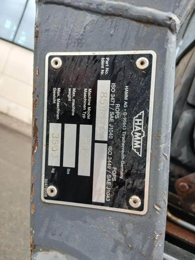 Road roller Hamm HD 13