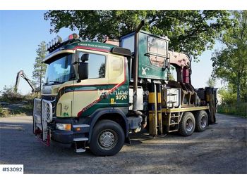 Mobile crane SCANIA G440 6x4 Separate loader with crane: picture 1