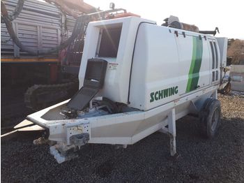 Concrete pump truck SCHWING SP1800 2016 STATIONARY CONCRETE PUMP: picture 1