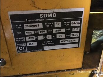 Generator set SDMO 200 kva Cummins: picture 3