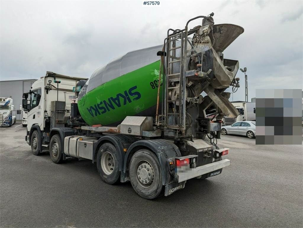 Leasing of Scania G450 8x2 Concrete truck with chute Scania G450 8x2 Concrete truck with chute: picture 2