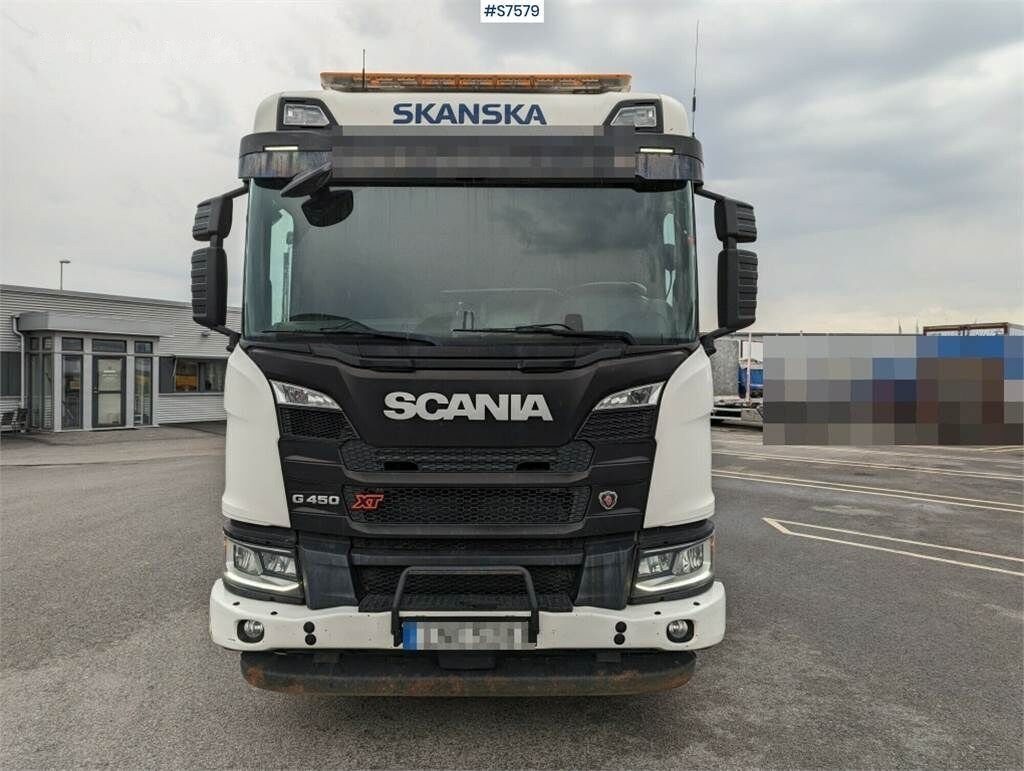Leasing of Scania G450 8x2 Concrete truck with chute Scania G450 8x2 Concrete truck with chute: picture 50