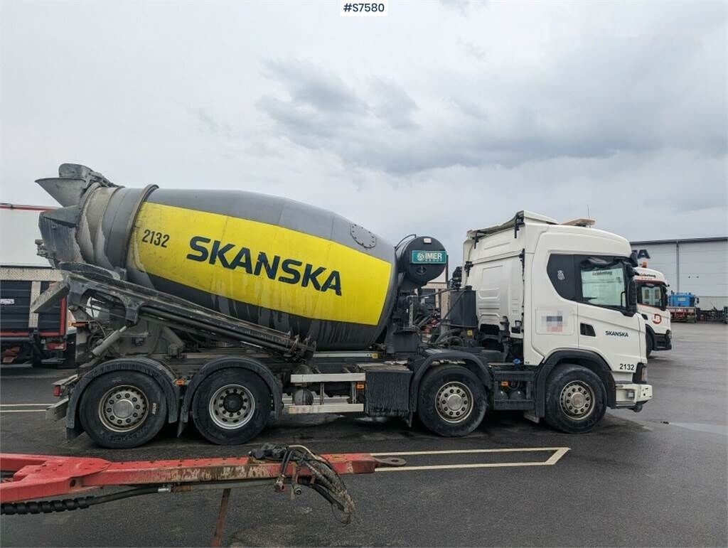 Leasing of Scania G450 8x2 Concrete truck with chute Scania G450 8x2 Concrete truck with chute: picture 5