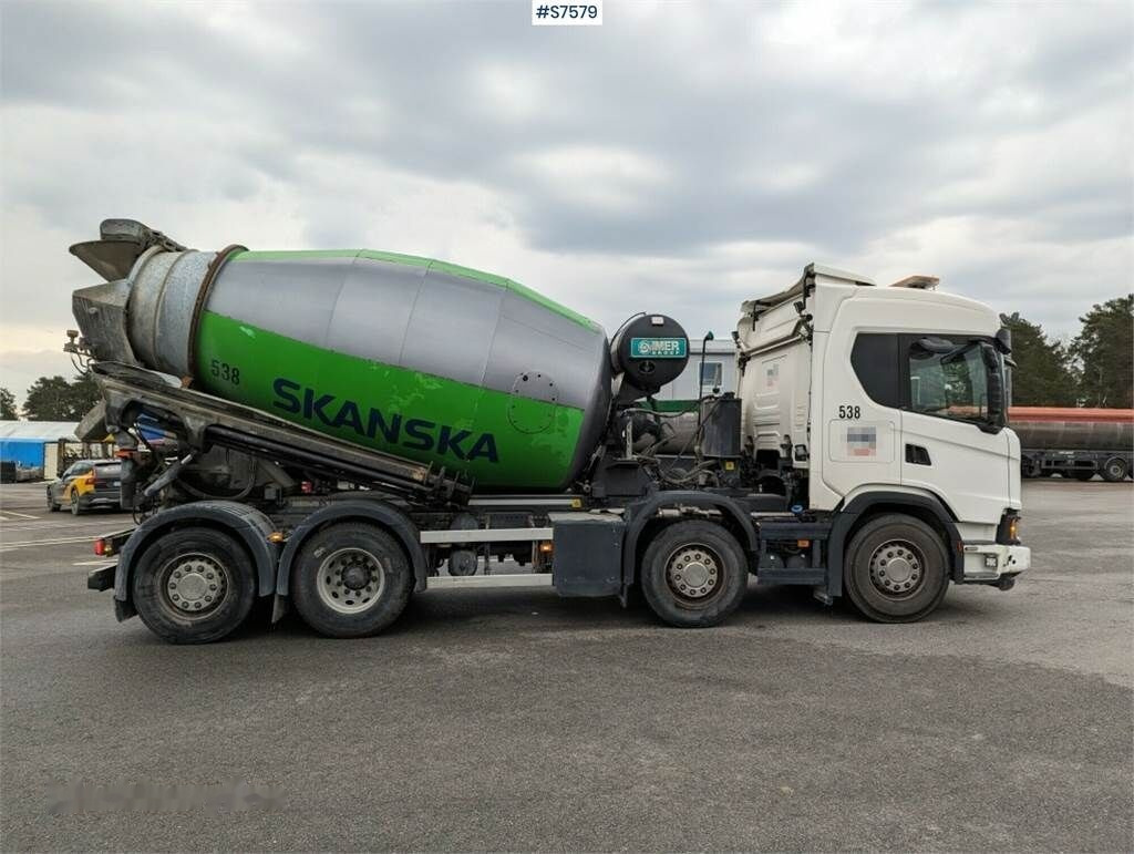 Leasing of Scania G450 8x2 Concrete truck with chute Scania G450 8x2 Concrete truck with chute: picture 48