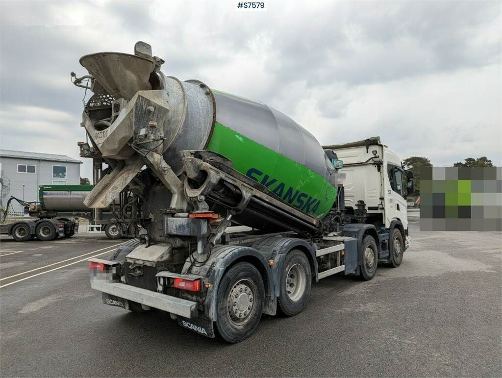 Leasing of Scania G450 8x2 Concrete truck with chute Scania G450 8x2 Concrete truck with chute: picture 47