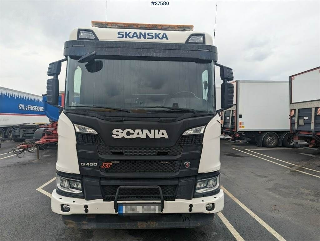 Leasing of Scania G450 8x2 Concrete truck with chute Scania G450 8x2 Concrete truck with chute: picture 7