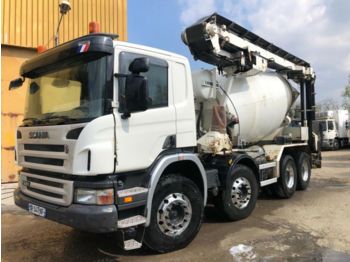 Concrete mixer truck Scania P340: picture 1