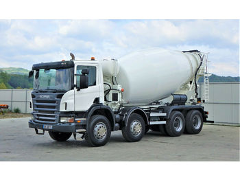 Concrete mixer truck Scania P 380 Betonmischer * 8x4 * Topzustand!: picture 1