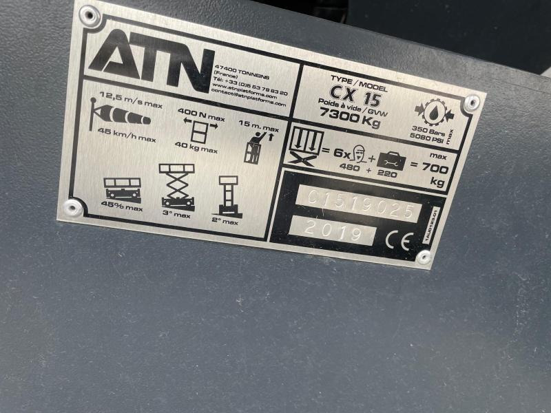 Scissor lift Atn CX15