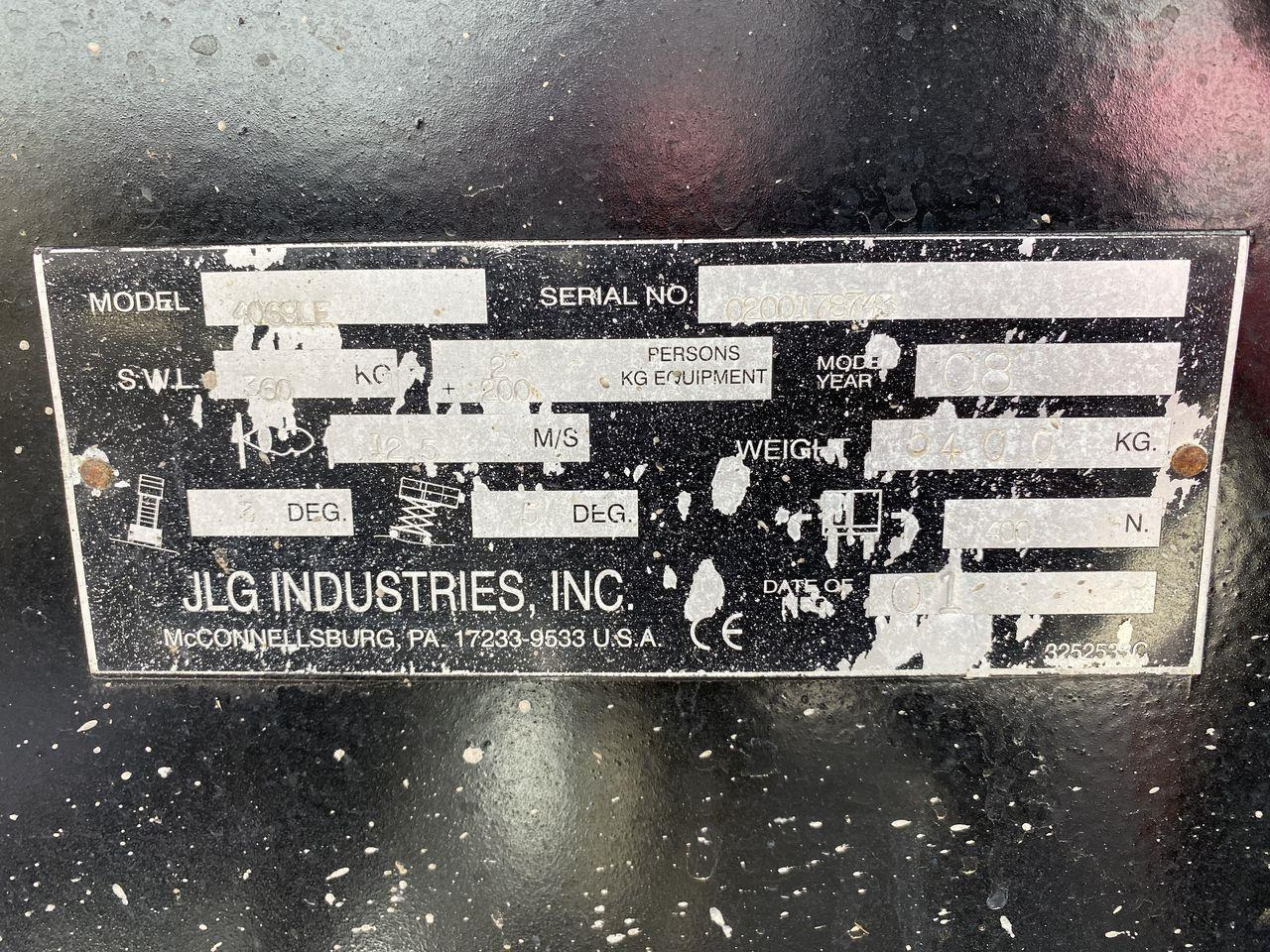 Scissor lift JLG 4069ERT