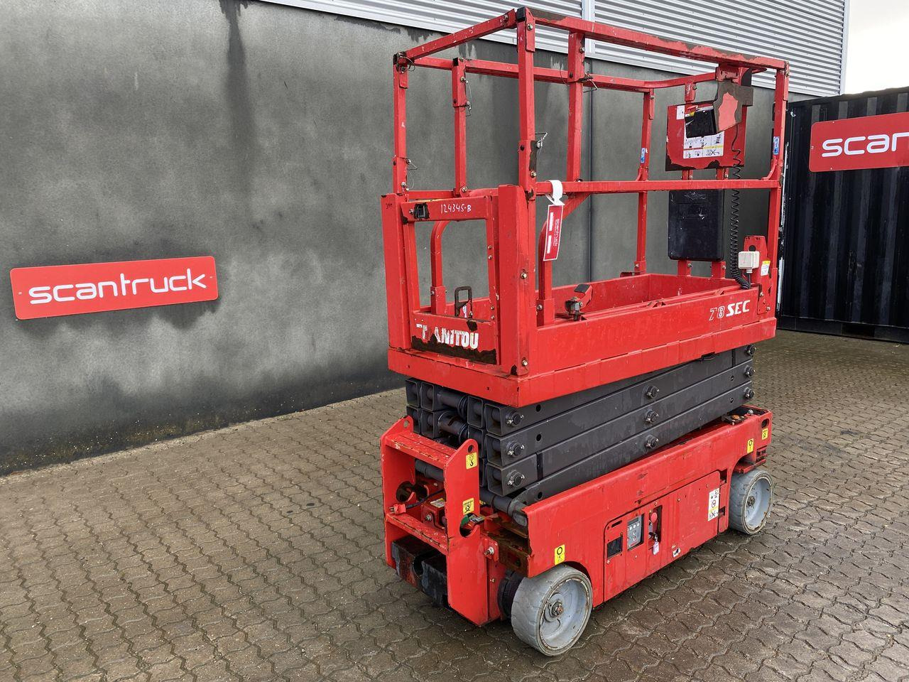 Scissor lift Manitou 78SEC