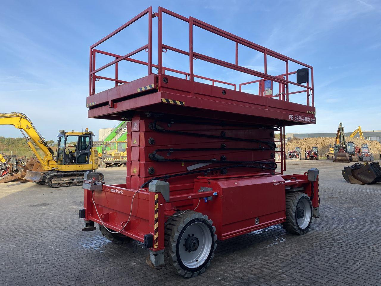 Scissor lift PB S225-24DS 4X4