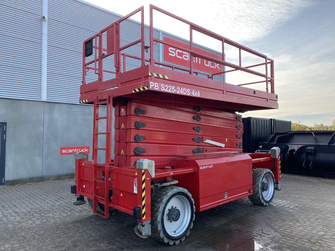 Scissor lift PB S225-24DS 4X4