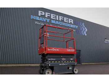 Scissor lift SkyJack SJ3219 Electric, 8m Working Height, 227kg Capacity 