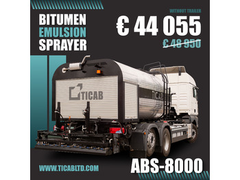 New Concrete pump truck TICAB Bitumen Emulsion Sprayer ABS-8000: picture 1