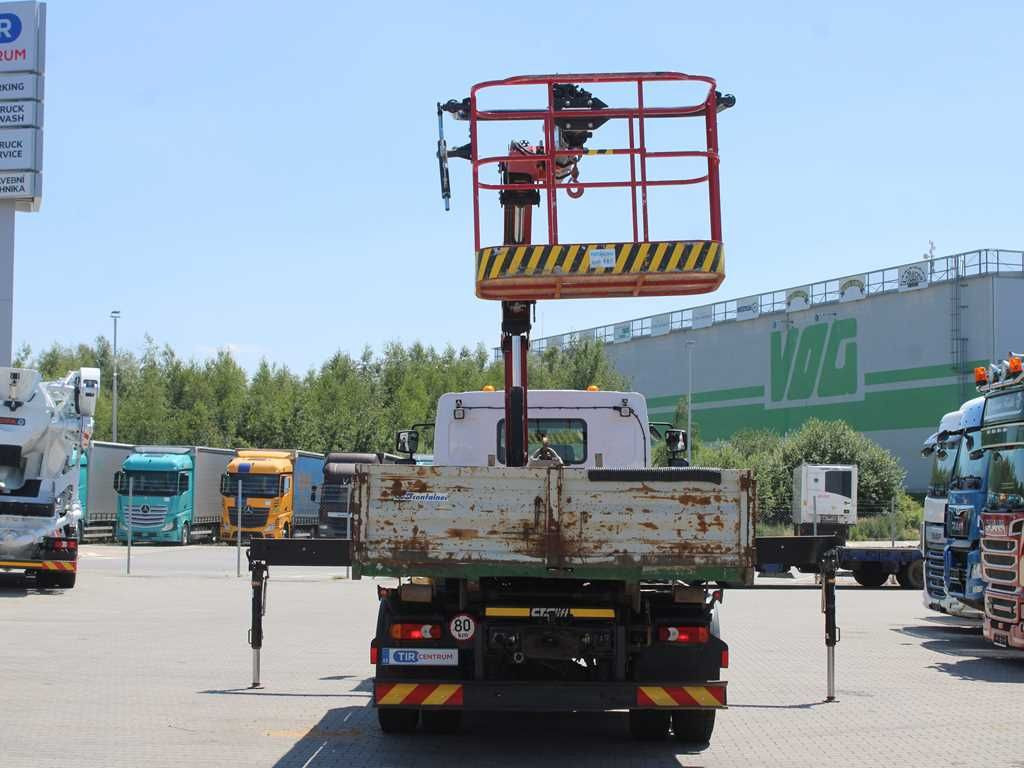 Truck mounted aerial platform Renault D16, CRANE HMF 1130K- RC+ PLATFORM, PARKING CAM.