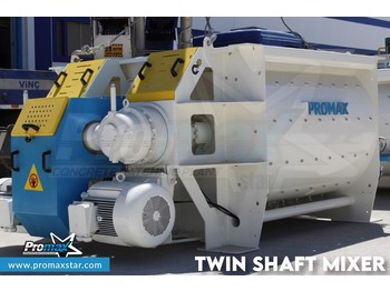 New Concrete plant Twin Shaft Mixer: picture 1