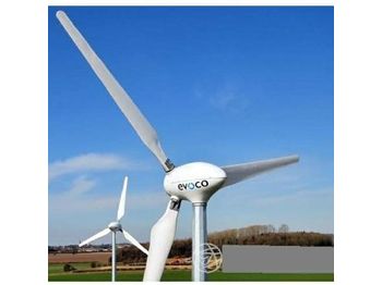 Generator set Unused Evoco 20KW Wind Power Plant c/w Generator Pod, Mast, Transformer, 15m High, 8,5m Rotorblade Diameter - 5058-100: picture 1
