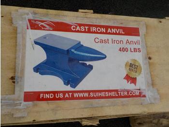 Construction equipment Unused Great Bear 400LBS Cast Iron Anvil: picture 1