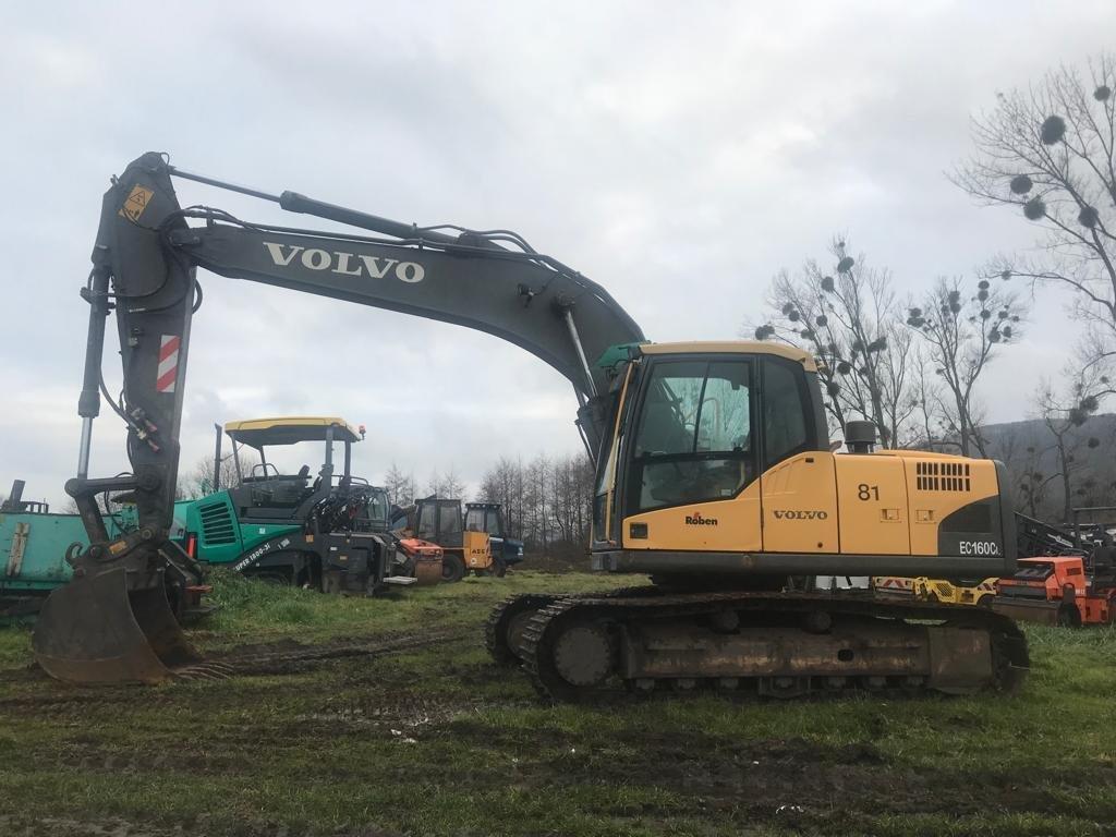Crawler excavator Volvo EC 160 CL well: picture 31