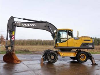 Wheel excavator Volvo EW205D BLADE+OUTRIGGERS (3146 HOURS): picture 1