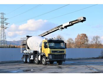 Concrete mixer truck Volvo FM 380 *Teleskopierbares Betonförderband* 8x4: picture 1