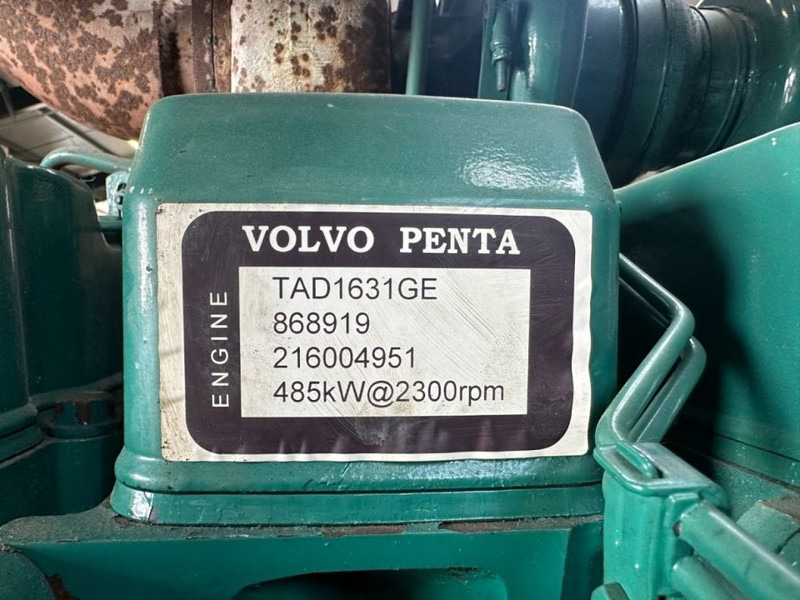 Generator set Volvo TAD 1631 GE 500 kVA generatorset: picture 7