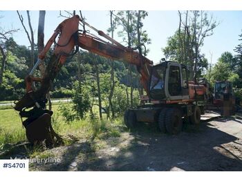 Wheel excavator FIAT-HITACHI EX 165