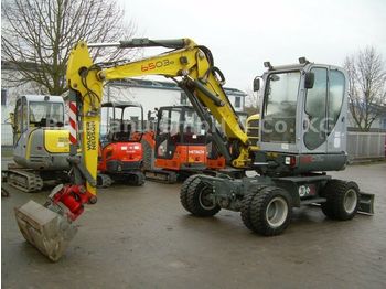 Wheel excavator Neuson 6503-2, Bj. 15, 2560 BH, hydr. VA, Powertilt