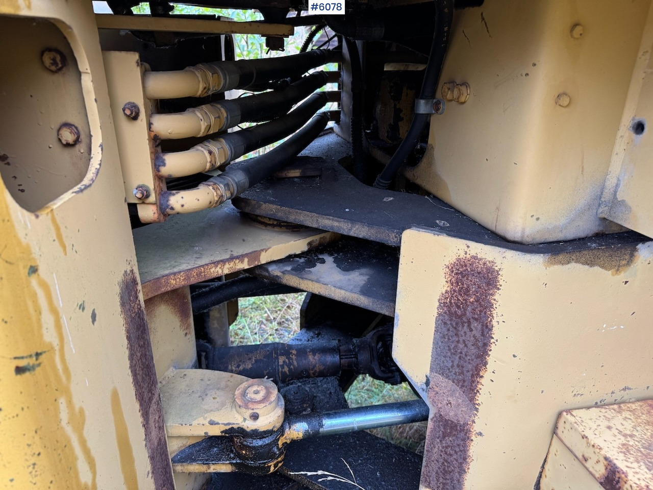 Wheel loader 1986 Fiat-Allis 645-B Wheel Loader.
