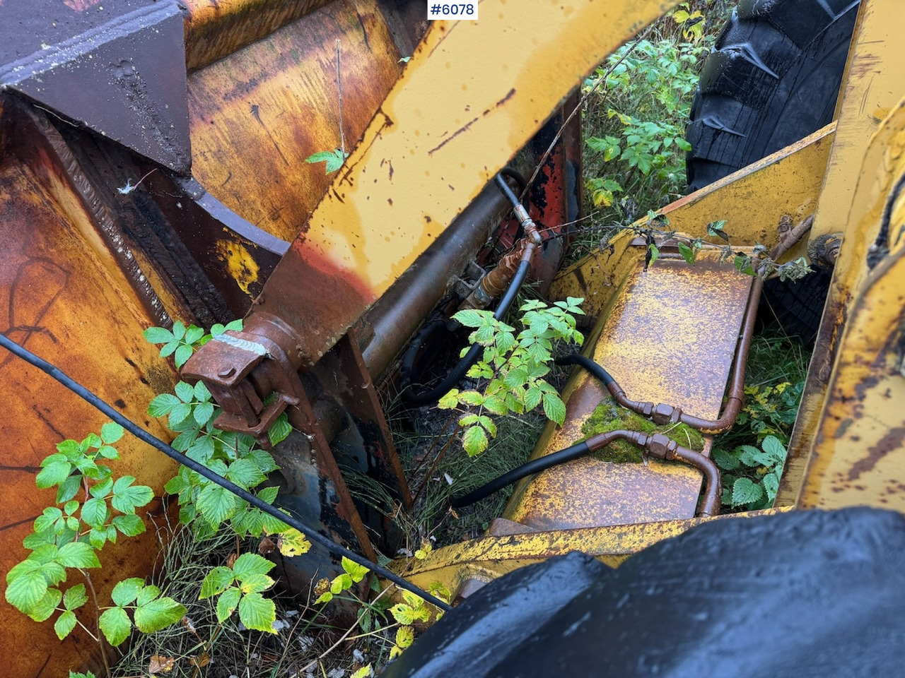 Wheel loader 1986 Fiat-Allis 645-B Wheel Loader.