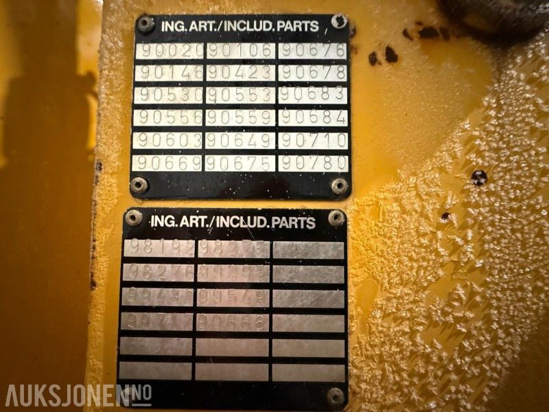 Wheel loader 1986 Volvo L90 Hjullaster med skuffe