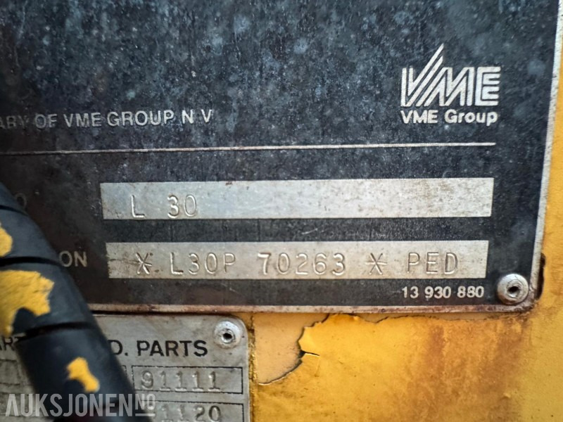 Wheel loader 1988 VOLVO BM L30 HJULLASTER, SENTRALSMØRING, VEKTSYSTEM