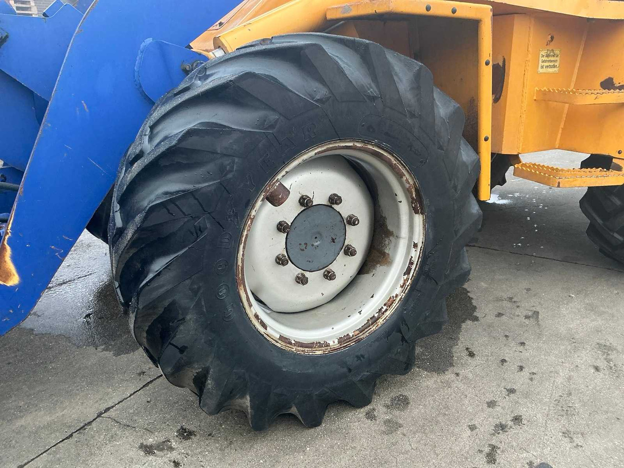 Wheel loader 1995 ZETTELMEYER ZL 802 SHOVEL