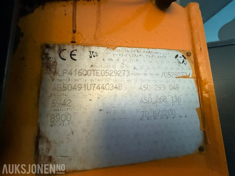 Wheel loader 1996 JCB 416 HT Hjullaster - 2 Sett dekk - Snøskuffe - 3/4 Funksjon - service - 13462T