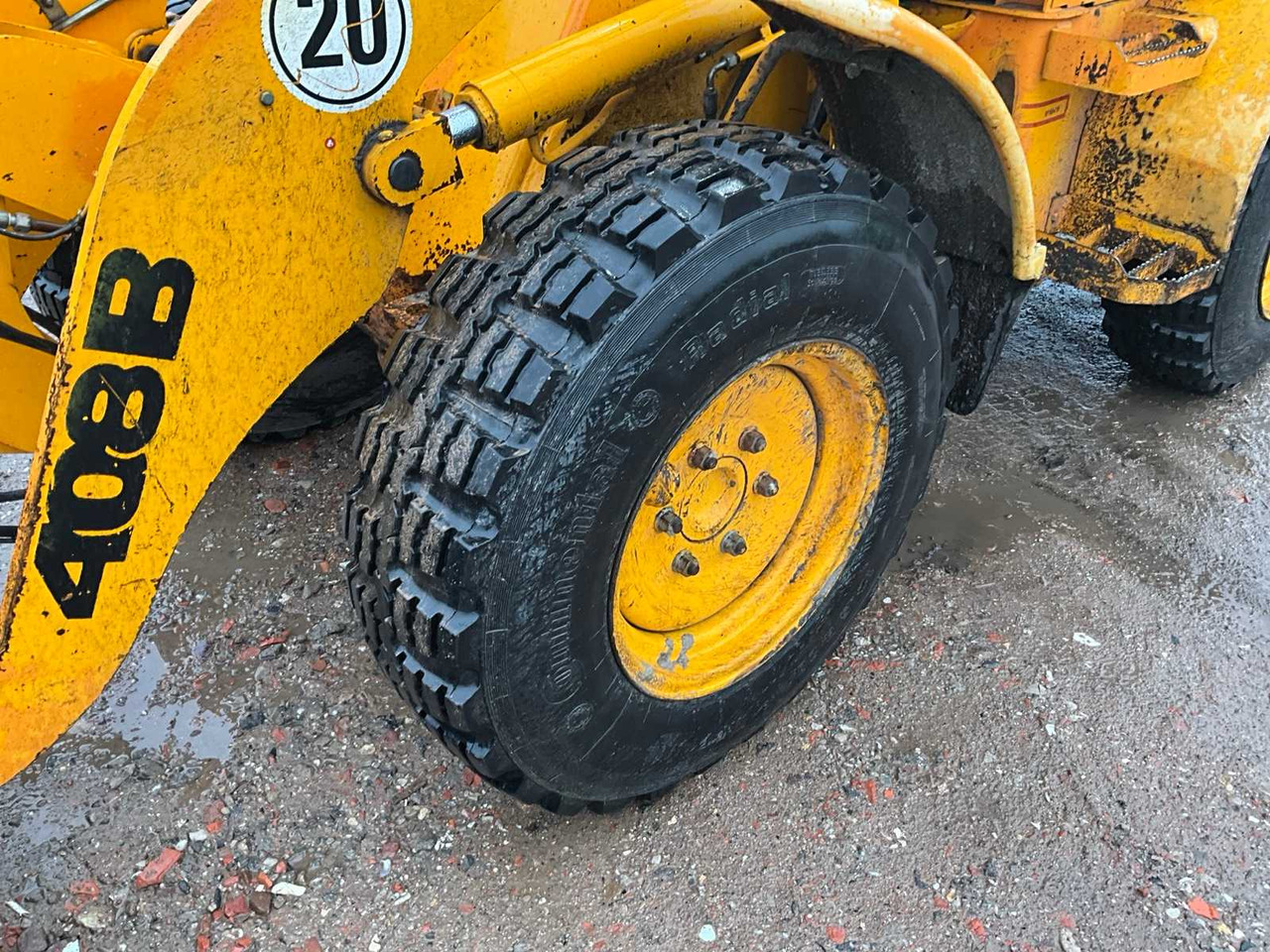 Wheel loader 1997 JCB 408 B SHOVEL