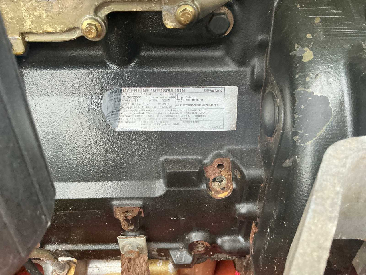 Wheel loader 2005 TEREX 854 AL-120 SHOVEL