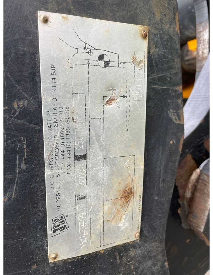 Wheel loader 2008 JCB 436E SHOVEL