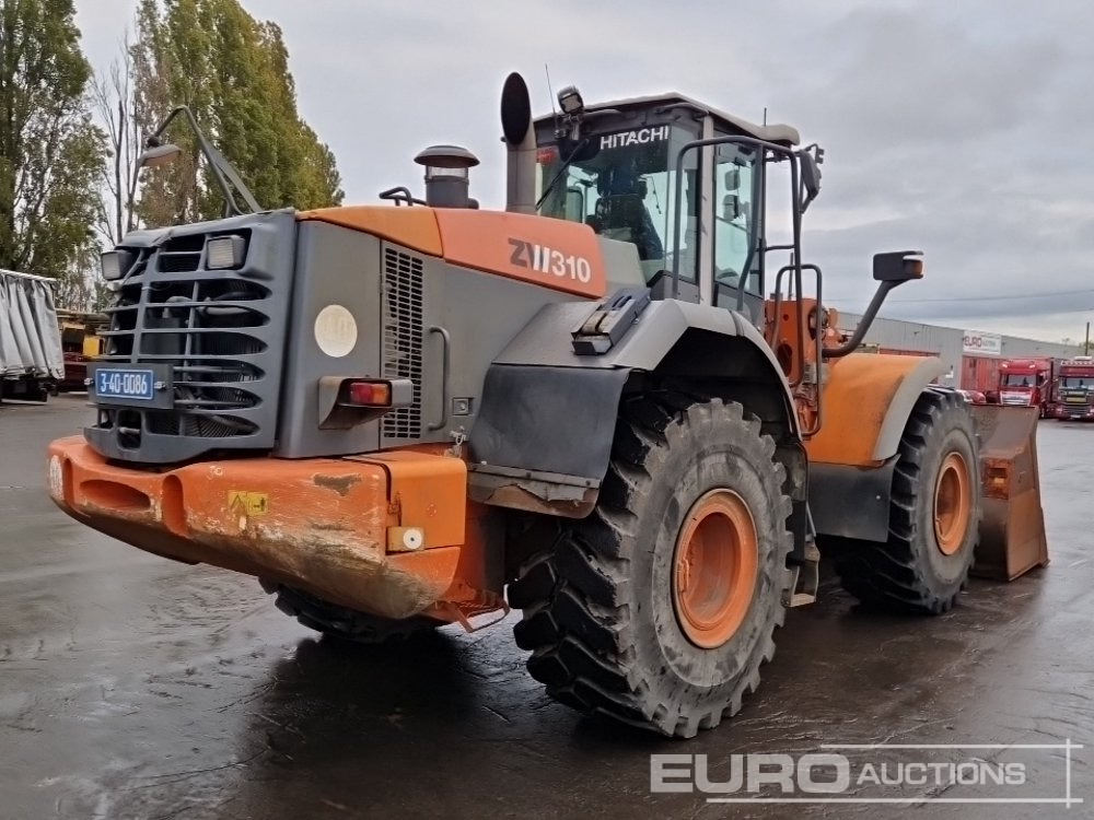 Wheel loader 2010 Hitachi ZW310