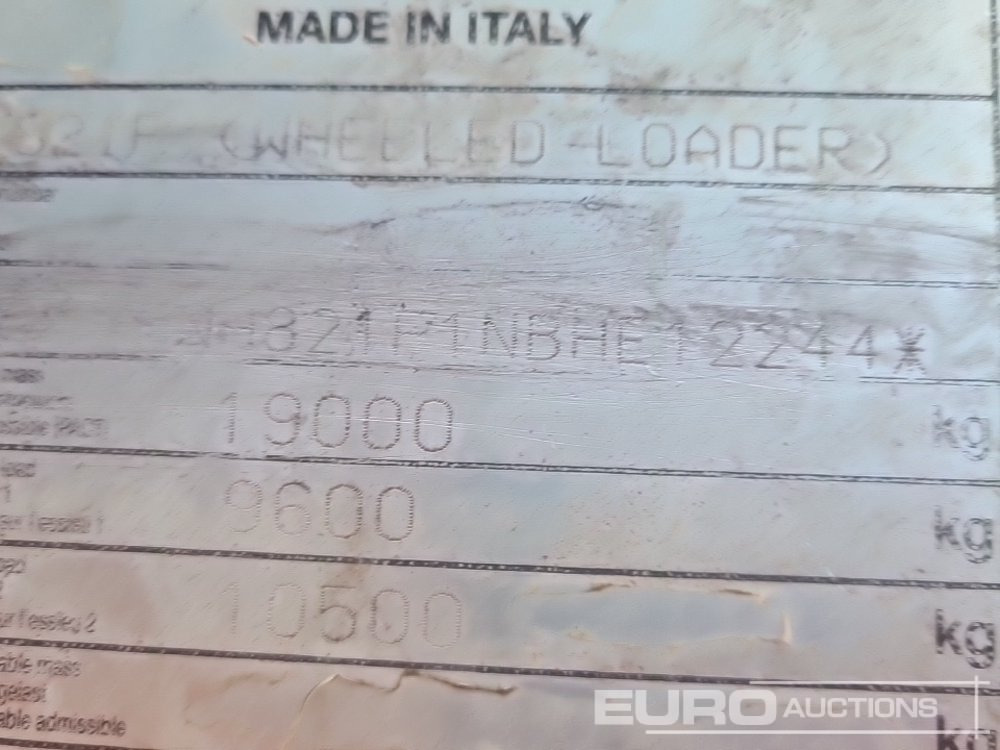 Wheel loader 2011 Case 821F