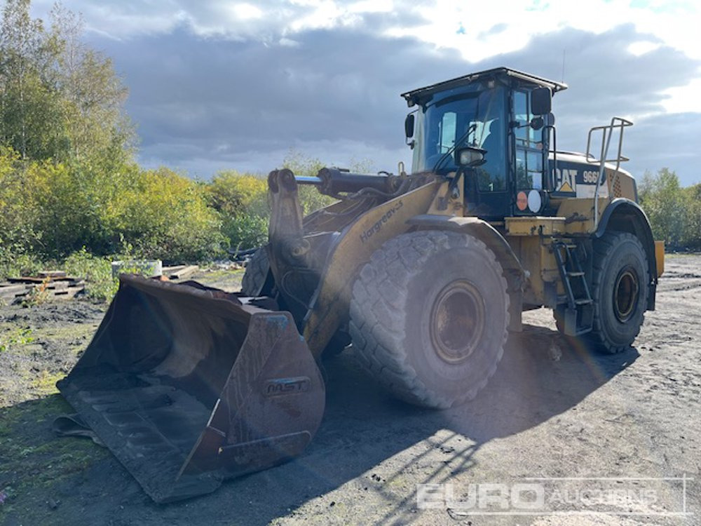 Wheel loader 2012 CAT 966K
