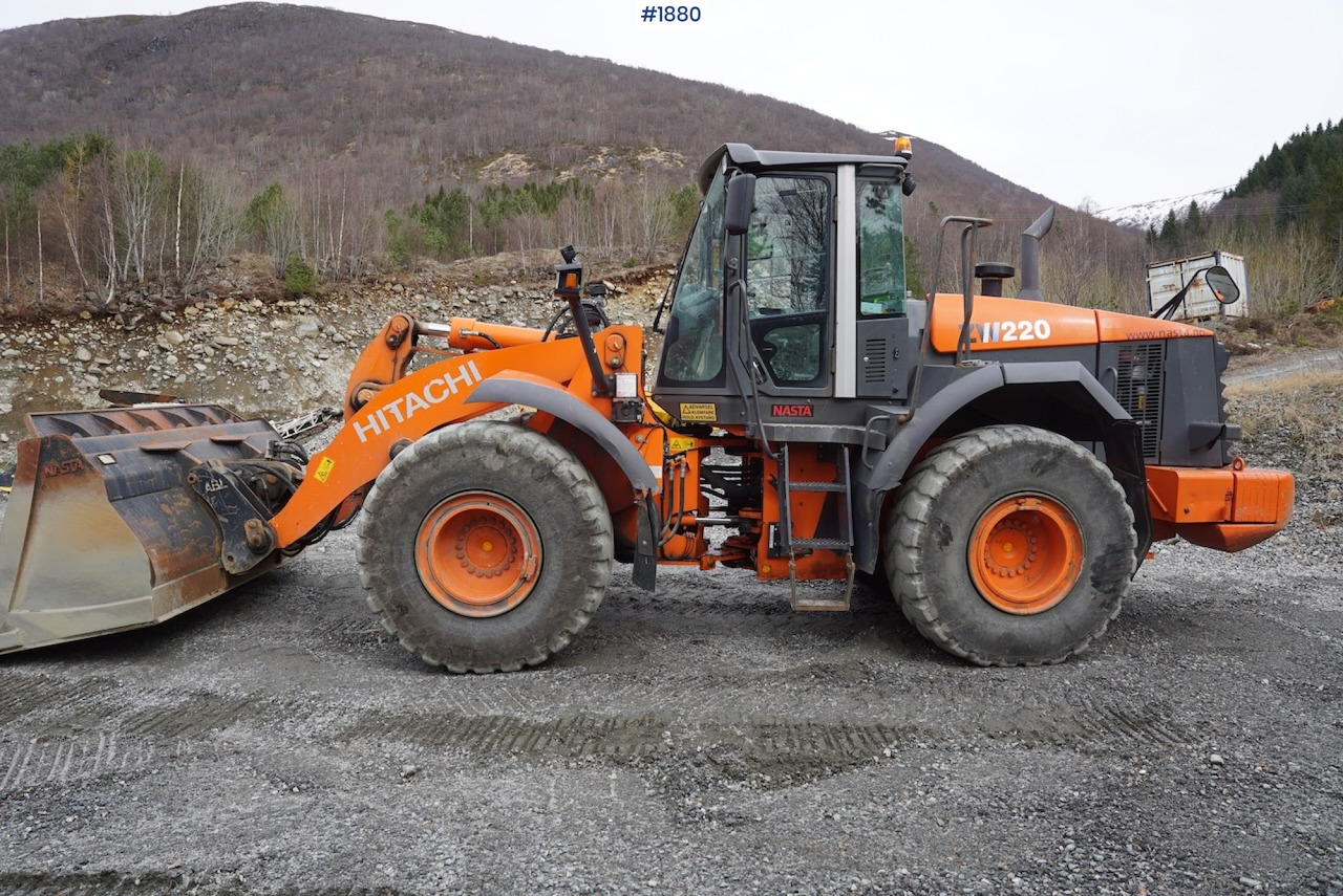 Wheel loader 2012 Hitachi ZW220