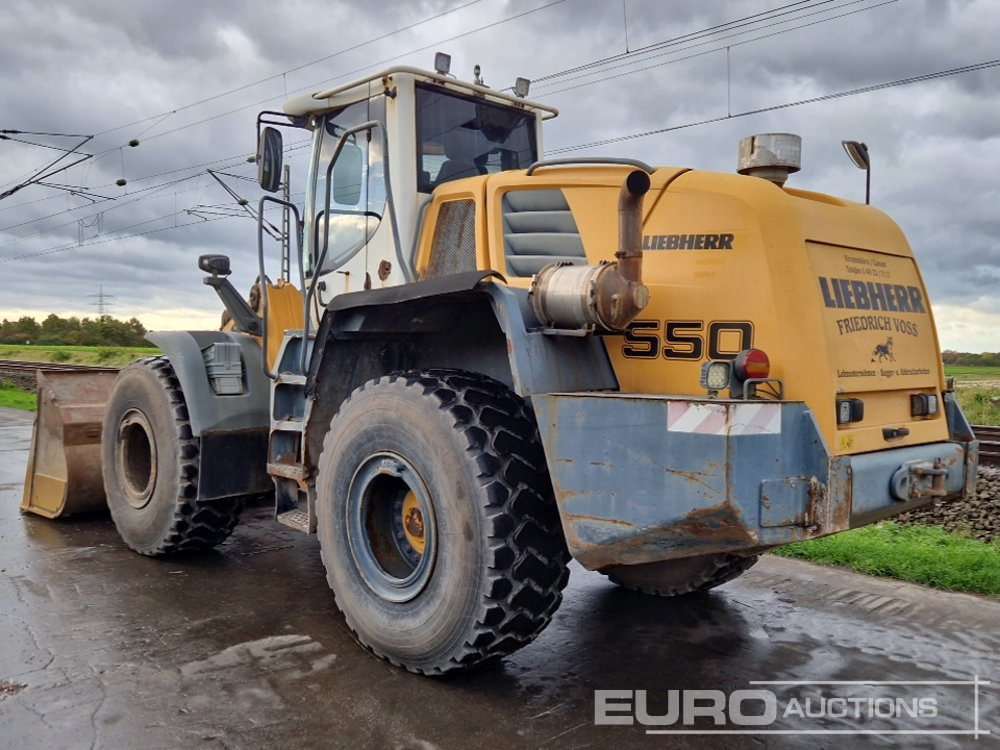 Wheel loader 2012 Liebherr L550