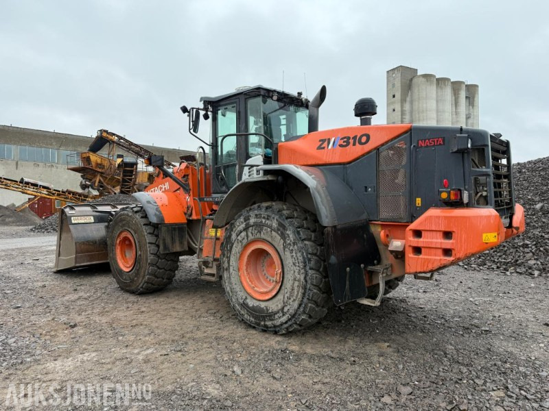 Wheel loader 2013 Hitachi ZW310 - Vekt - Sentraslsmøring - 12686t
