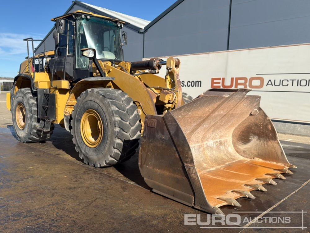 Wheel loader 2014 CAT 966MXE